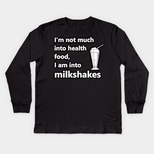 Milkshake Escape Kids Long Sleeve T-Shirt